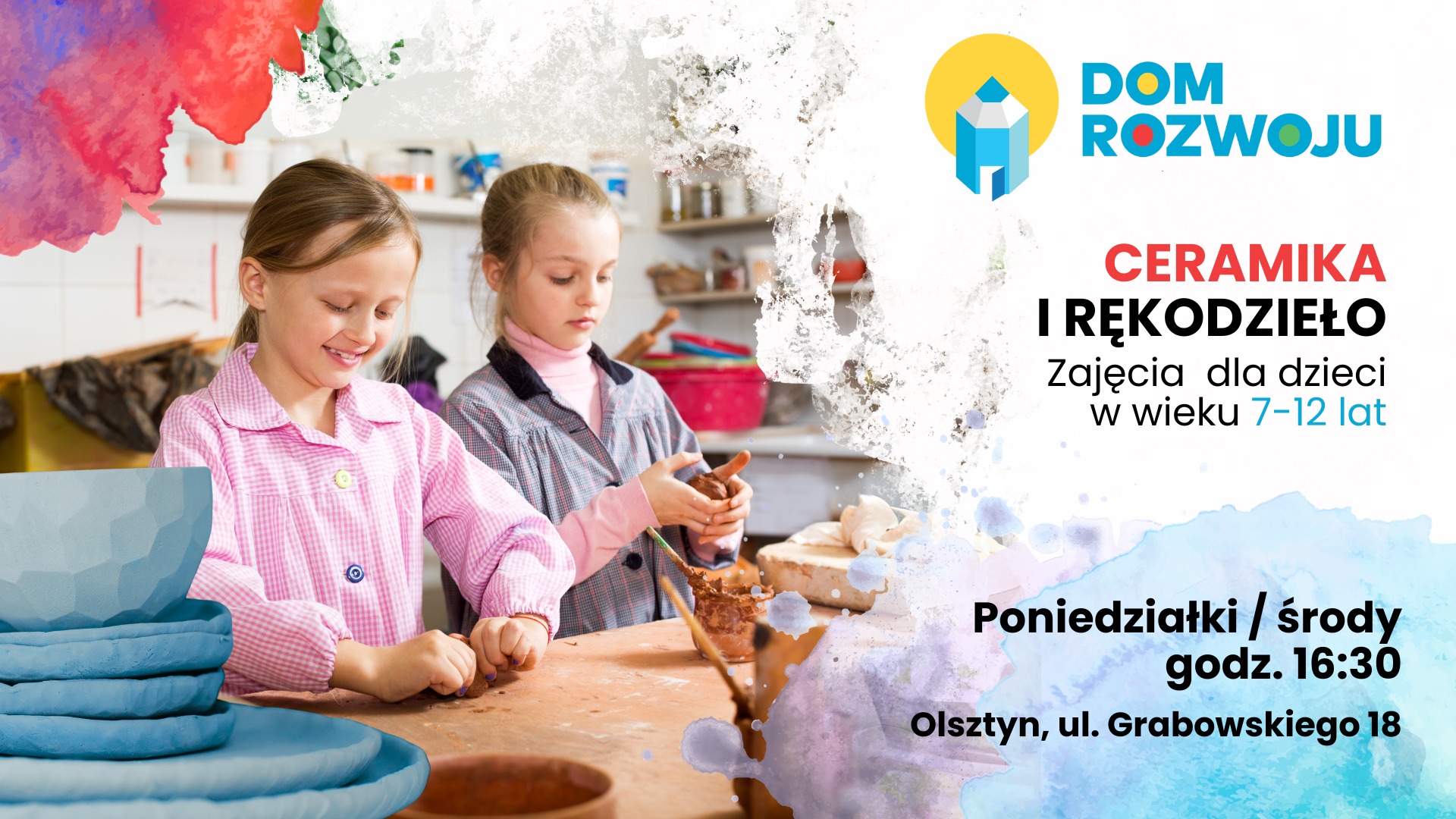 Zajęcia ceramiki i rękodzieła artystycznego