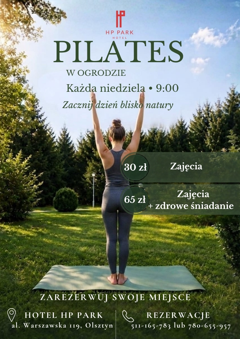 Pilates w ogrodzie