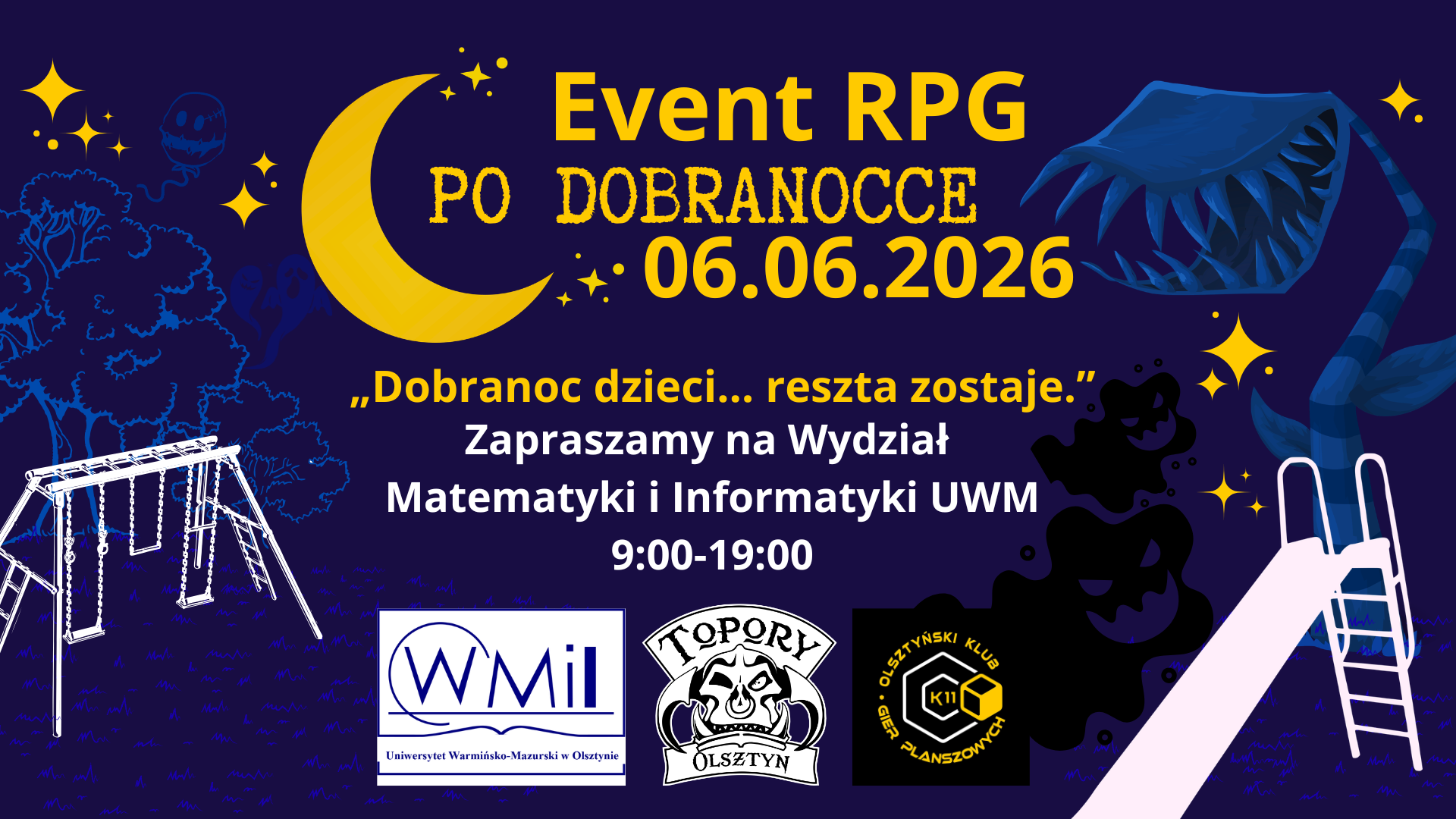 Po dobranocce - Zagraj w RPG i planszówki