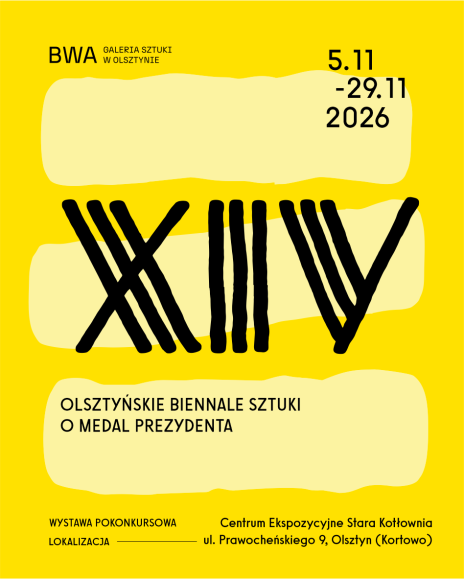 XIV Olsztyńskie Biennale Sztuki o Medal Prezydenta – otwarcie wystawy pokonkursowej
