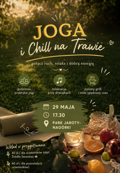 Joga na trawie