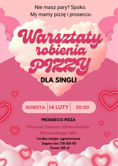 Warsztaty robienia Pizzy dla Singli